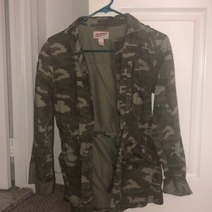 Camo utility jacket